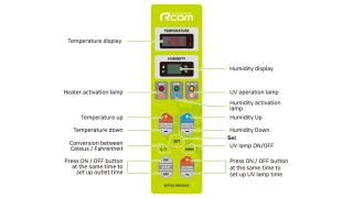 Rcom Juragon MX-BS700R Reptile Pavilion ICU incubator image 5
